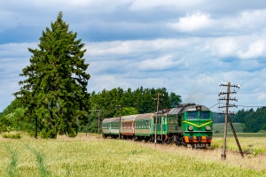 ST44-1106+EU07-234: Runowo Pomorskie - Węgorzyno ST44-1106+EU07-234: Runowo Pomorskie - Węgorzyno