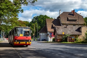 Ikarus 280.26 #700: Szczecin, przystanek Zdunowo Ikarus 280.26 #700: Szczecin, przystanek Zdunowo