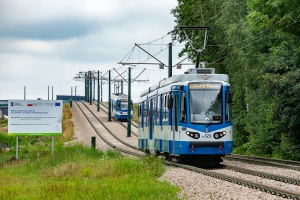 GT8S #RF323: Kraków, ul. Kocmyrzowska