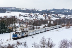EU07-305+377: Skawa Środkowa - Chabówka