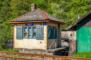 Zagórz - Tarnawa: dróżnik przejazdowy