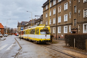 GT6 #501+552: Szczecin, pętla Dworzec Niebuszewo