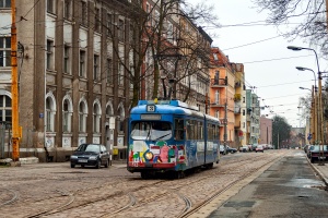 GT6 #512: Szczecin, ul. Niemierzyńska GT6 #512: Szczecin, ul. Niemierzyńska