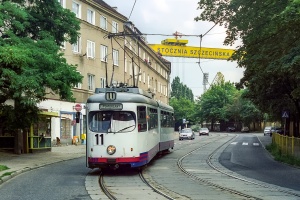 GT6 #910: Szczecin, ul. Lubeckiego