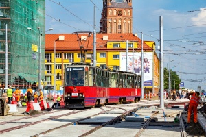 105N #658+643: Szczecin, Brama Portowa 105N #658+643: Szczecin, Brama Portowa
