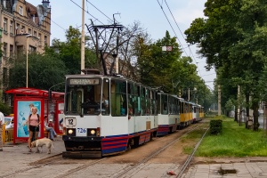 105N #726+725: Szczecin, pl. Kościuszki 