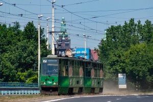 105Na #734+733: Szczecin, Most Portowy 