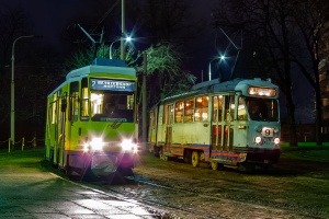 KT4Dt #101, 102Na #617: Szczecin, pętla Potulicka KT4Dt #101, 102Na #617: Szczecin, pętla Potulicka