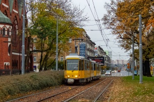 KT4Dt #105+104: Szczecin, pl. Zwycięstwa KT4Dt #105+104: Szczecin, pl. Zwycięstwa