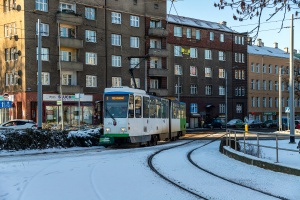 KT4Dt #110: Szczecin, Rondo Giedroycia KT4Dt #110: Szczecin, Rondo Giedroycia
