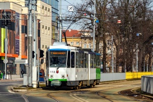 KT4Dt #113: Szczecin, al. Niepodległości KT4Dt #113: Szczecin, al. Niepodległości