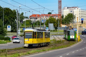 KT4Dt #131: Szczecin, al. Powstańców Wlkp. KT4Dt #131: Szczecin, al. Powstańców Wlkp.
