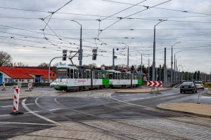 KT4Dt #146+147: Szczecin, ul. Sosabowskiego KT4Dt #146+147: Szczecin, ul. Sosabowskiego