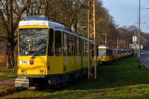 KT4Dt #156+157: Szczecin al. Wojska Polskiego KT4Dt #156+157: Szczecin al. Wojska Polskiego